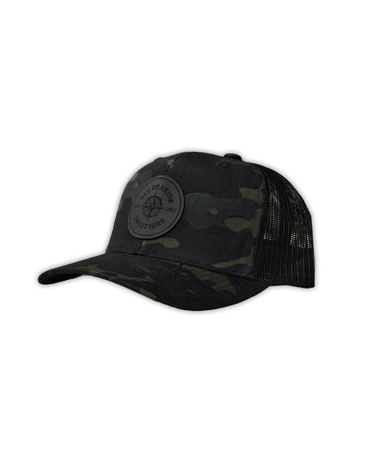 Blu Bearing “Voyager” Black Multicam Hat