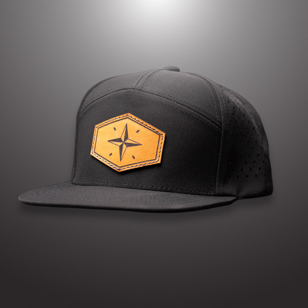 BBS “7-Panel” Snapback - Black